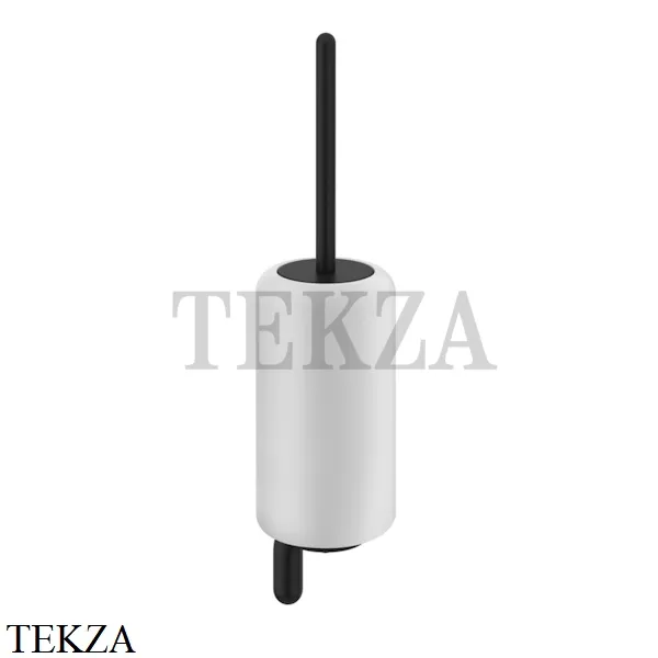 Gessi Goccia Туалетный ёршик настенный, белая керамика 38019-299, Black XL
