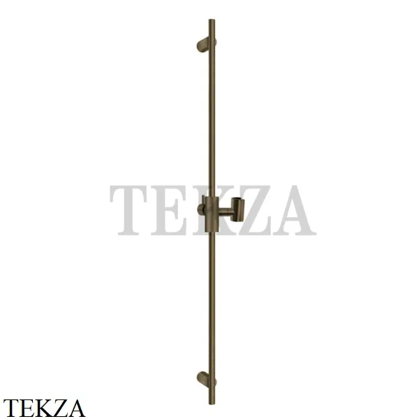 Gessi ANELLO Штанга для душа с держателем 63485-713, Antique Brass