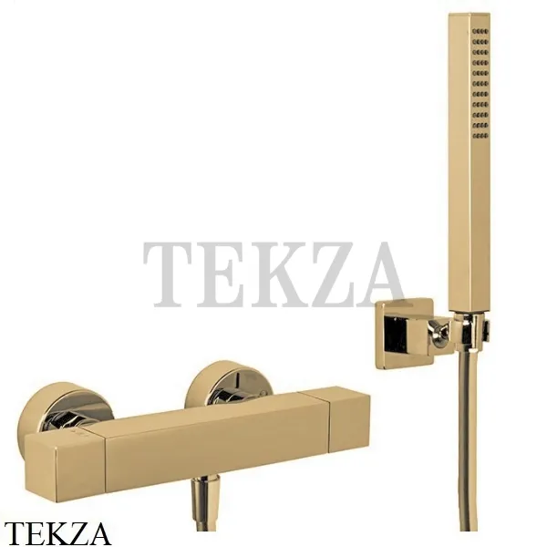 FIMA Carlo Frattini FIT Термостат настенный, с гарнитуром, F4245HS, Brushed Champagne