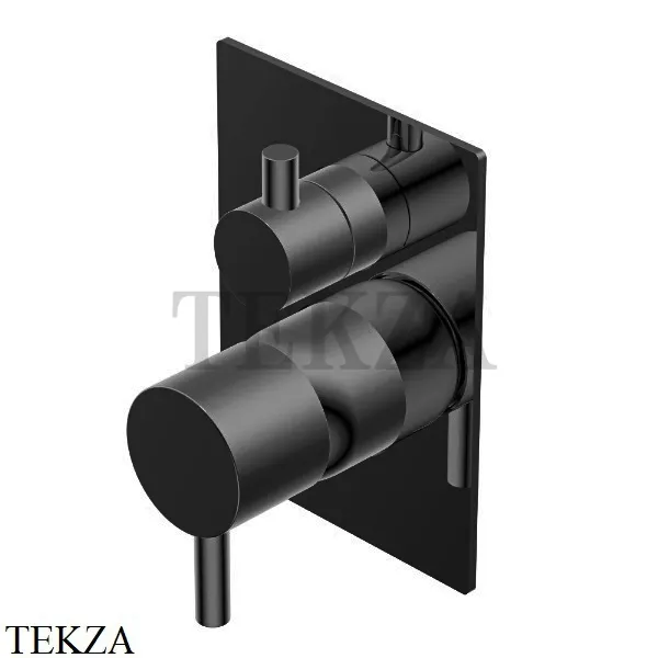 Ritmonio Diametro35 S Смеситель для душа, 2 потока, внешняя часть PR52GC111 C04, черный матовый