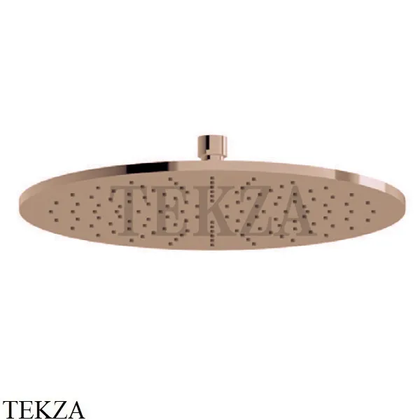 Newform Верхняя круглая лейка D300, без кронштейна 26534.M0.075, Copper glossy