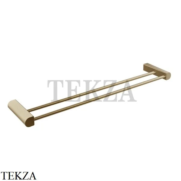 Gessi RILIEVO Держатель для банного полотенца двойной 59405-726, Warm Bronze Br