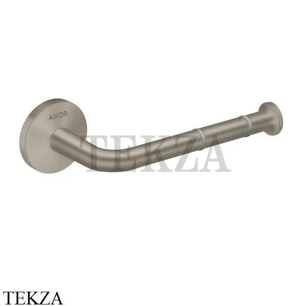 Axor Universal Circular Бумагодержатель без крышки 42856820, Brushed Nickel
