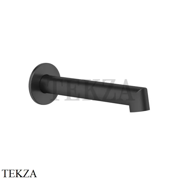 Gessi ANELLO Излив для ванны настенный монтаж 63603-299, Black XL