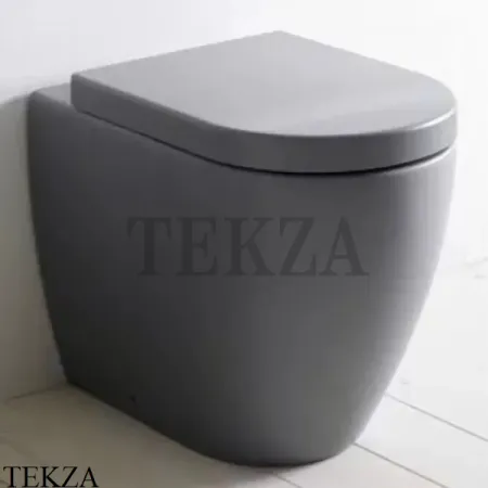 Cielo Smile Унитаз напольный 53, без ободка, сиденье с микролифтом SMVASK TL, Talco белый матовый