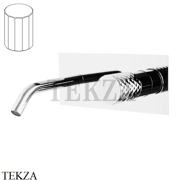 FIMA Carlo Frattini Spillo TECH V Смеситель для раковины, внешняя часть F3051X5VBS, белый матовый