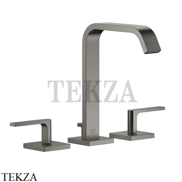 Dornbracht IMO Смеситель для раковины, с донным клапаном 20713671-99, Brushed Dark Platinum