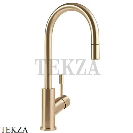 Villeroy & Boch Umbrella Flex Смеситель для кухни с выдвижной лейкой 925400LC, сталь сатинированная