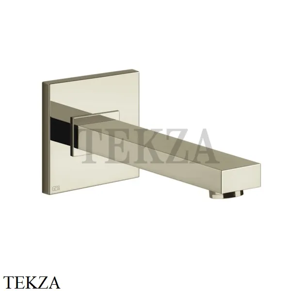 Gessi Rettangolo shower Настенный излив для ванны и душа 20121-720, Nickel PVD