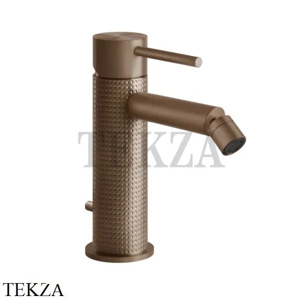 Gessi 316 CESELLO Смеситель для биде, с донным клапаном 54407-708, Copper Brushed
