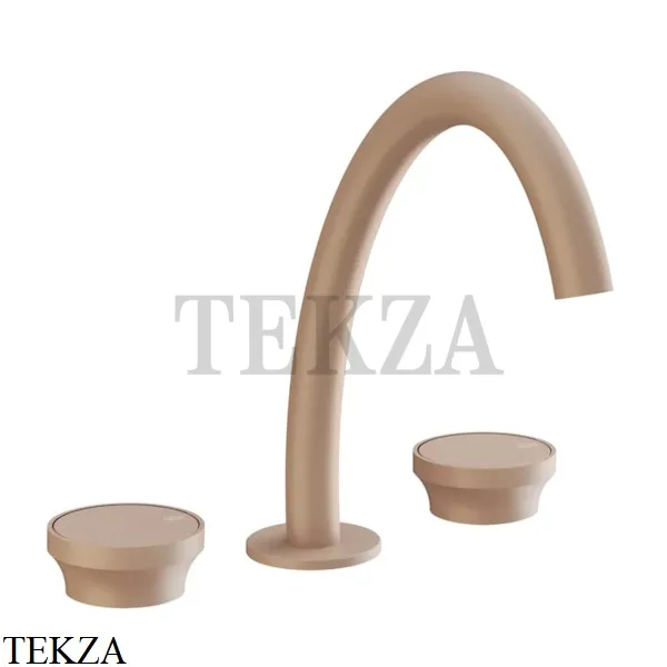 Gessi Origini WARM Смеситель для раковины с донным клапаном 66013-275, Matte Cipria