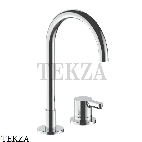 Fantini Icona Classic Смеситель для раковины, без гарнитура 5302R504W, хром глянец