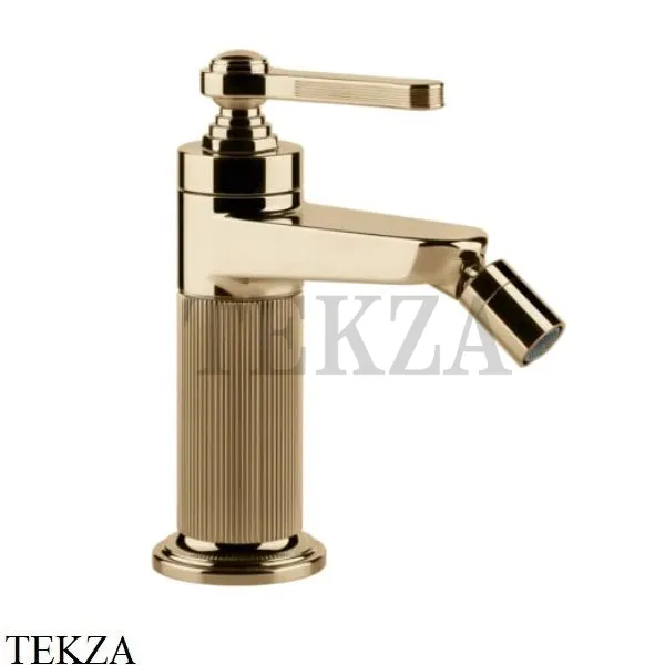Gessi VENTI20 Смеситель для биде с донным клапаном 65007-735, Warm Bronze PVD