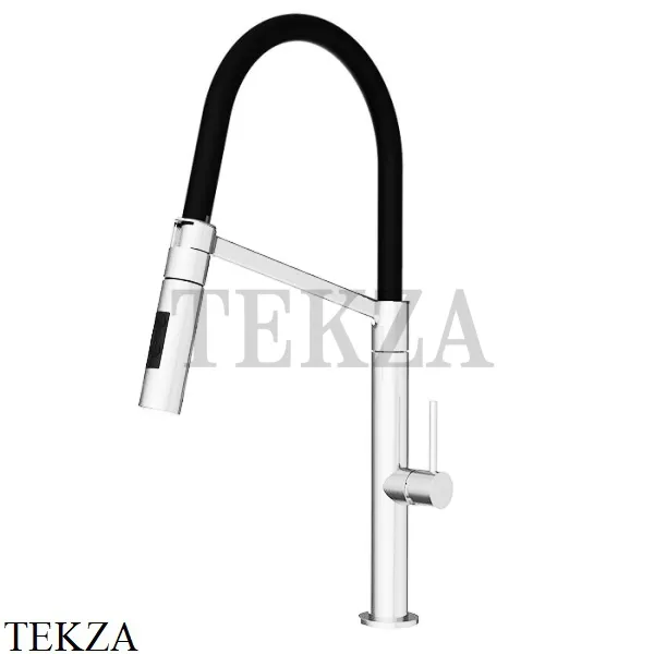 FIMA Carlo Frattini Смеситель для кухни с лейкой Flexi 2 F7047/2BS, белый матовый