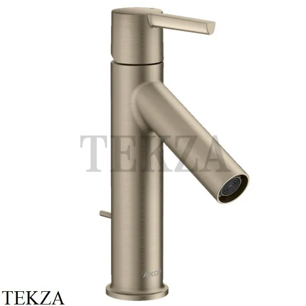 Axor Starck 100 Смеситель для раковины, с донным клапаном 10001820, Brushed Nickel