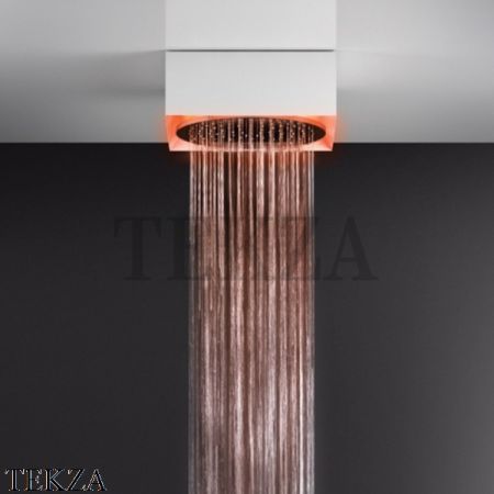 Gessi MINIMALI Накладная душевая панель 350, 1 функция 57018-238, Mirror Steel