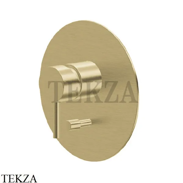 Newform X-Steel 316 Смеситель для душа 2 потока, внешняя часть, 69670EX.59.098, PVD Brushed pale gold