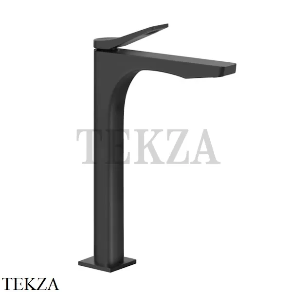 Gessi RILIEVO Смеситель для раковины высокий, без донного клапана 59004-299, черный матовый