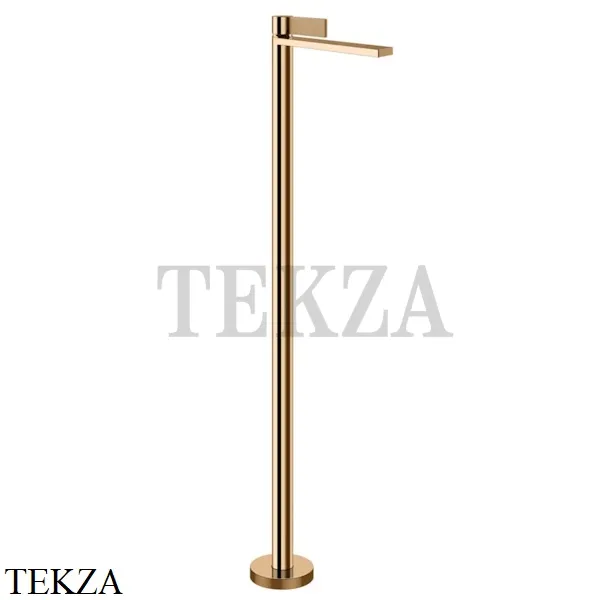 Gessi Inverso Diamantato Смеситель для раковины напольный, внешняя часть 73695-735, Warm Bronze