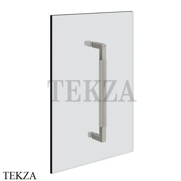 Gessi Shower G Rigato Ручка-держатель на стекло 30 см 67523-720, Nickel PVD