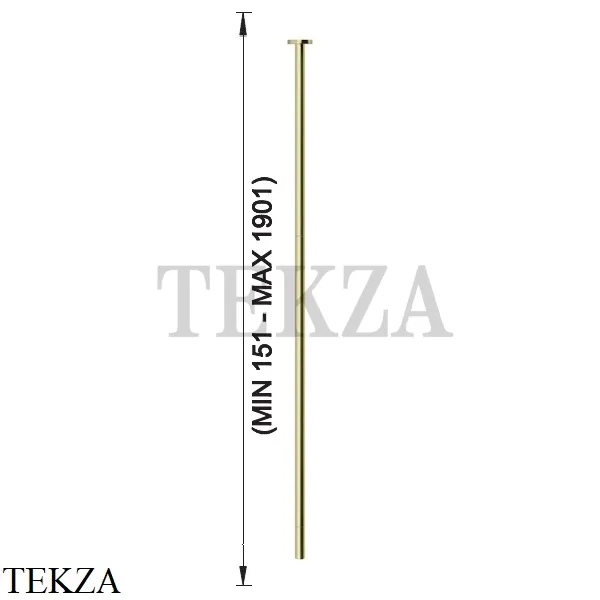 Gessi Ingranaggio-Anello Излив для раковины потолочный, под размер 63499-710, Brass PVD