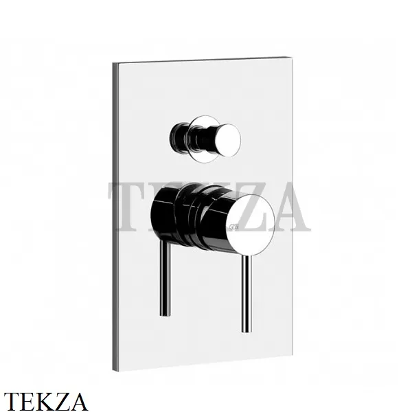Gessi Emporio Via Tortona Смеситель для душа на 2 потока, внешняя часть 44664-031, хром глянец