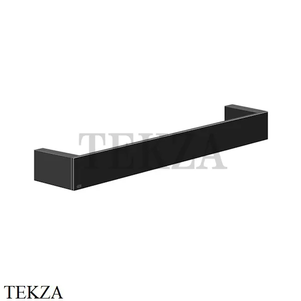 Gessi Rettangolo Держатель для банного полотенца 30 см 20897-706, Black Metal PVD