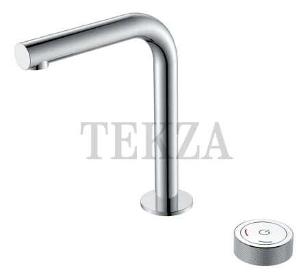 Boheme Tech  Смеситель для раковины автоматический на 2 отв. TECH 158-CR Хром глянец