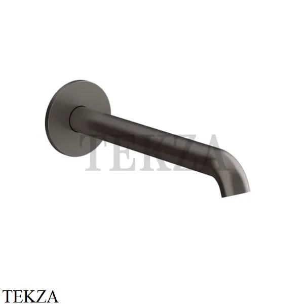 Gessi Origini NATURE Излив для раковины на стену средний 66102-707, Black Metal Brushed