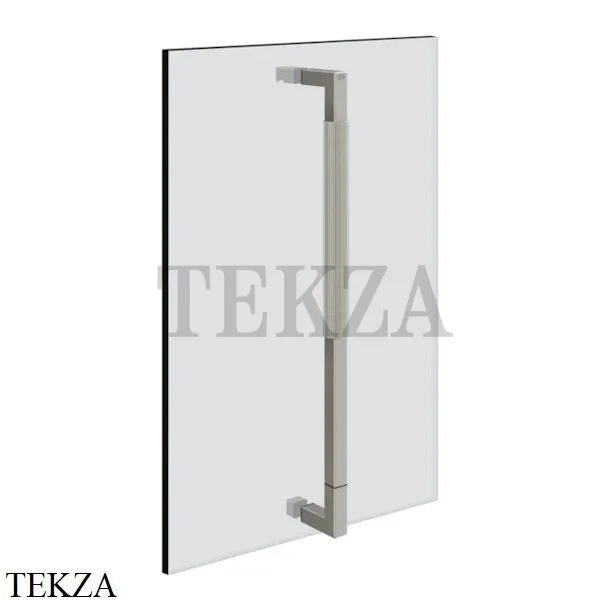 Gessi Shower G Rigato Ручка-держатель на стекло 45 см 67525-147, Chrome Brushed