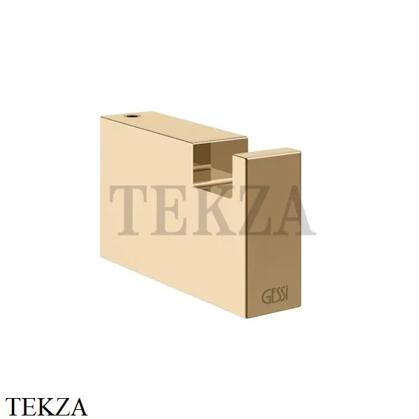 Gessi Rettangolo Крючок для халата и полотенец 20921-735, Warm Bronze PVD
