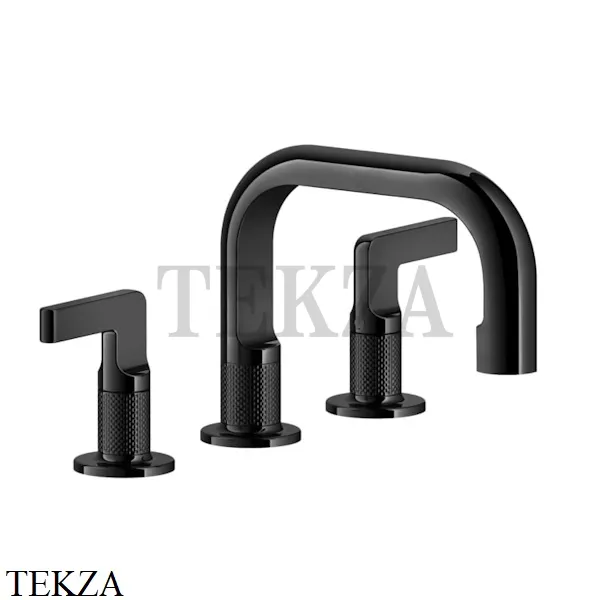 Gessi INCISO Смеситель для раковины, без гарнитура 58012-706, Black Metal