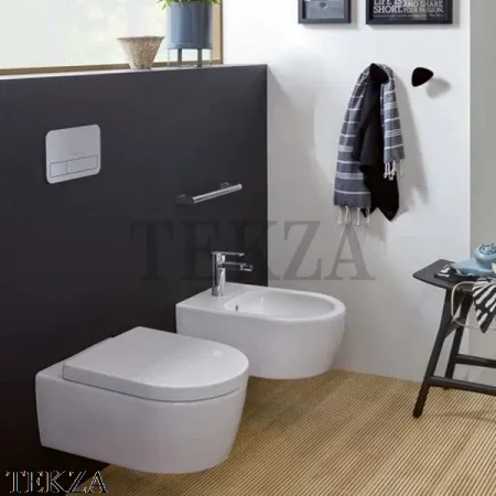 Villeroy & Boch AVENTO Биде подвесное, 1 отверстие 54050001, белый глянец