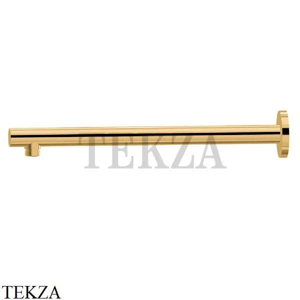 Newform Кронштейн для душа круглый настенный L=420 27692.61.020, PVD Glossy gold