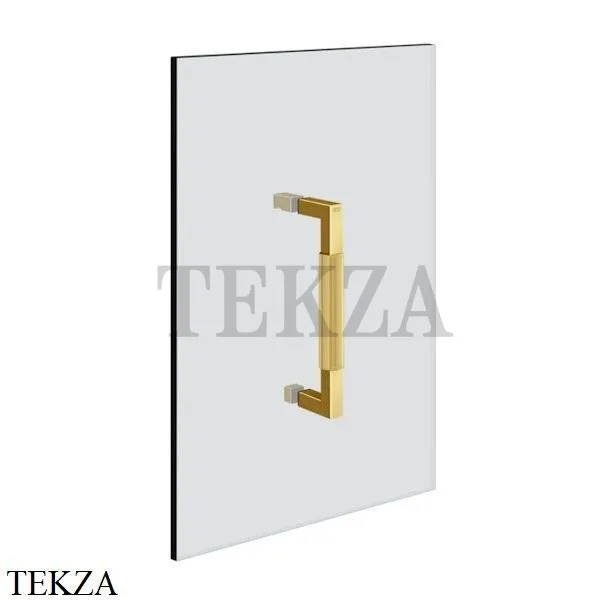 Gessi Shower G Rigato Ручка-держатель на стекло 20 см 67521-246, Gold PVD