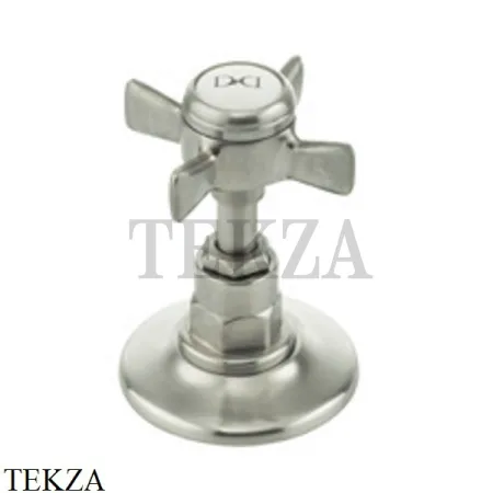 Devon&Devon COVENTRY Кран запорный HOT, COLD MARD78NKS, никель глянец