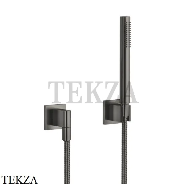 Dornbracht Душевой гарнитур с отдельными розетками 27808980-99, Dark Platinum matt