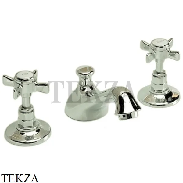 Devon&Devon COVENTRY Смеситель для раковины, с донным клапаном MARF26NKS, никель глянец