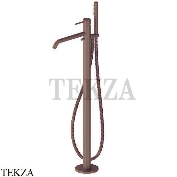 Newform XT Смеситель для ванны напольный, внешняя часть 4278E.59.067, PVD Br. Copper Bronze