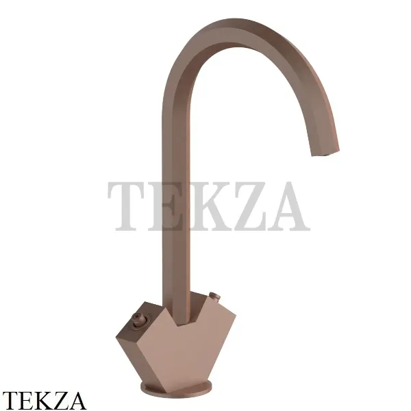 Fantini Venezia Смеситель для раковины (ручки отдельно) без гарнитура, 29P9N456SF, Matt Copper