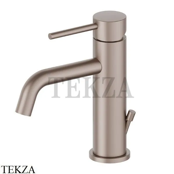 Newform XT Смеситель для раковины 125, с донным клапаном 4200.M0.075, Copper glossy