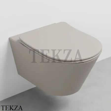 Cielo Mare Унитаз подвесной без ободка 2.0.1, сиденье микролифт, MRVSK AV, Avena