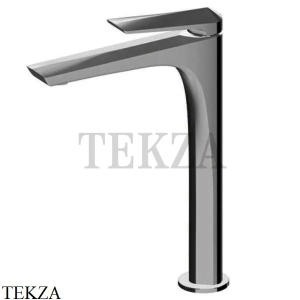 Newform Delta Zero Смеситель для раковины высокий, без гарнитура 72215.58.063, PVD Gun Metal