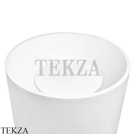 NT Bathroom NT405 Verona Раковина напольная 82,5 слив в стену, из литого камня Solid Surface, белый матовый