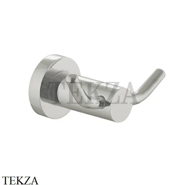 FIMA Carlo Frattini ROTOLA Крючок для полотенца двойной F6004/2SN, Brushed nickel
