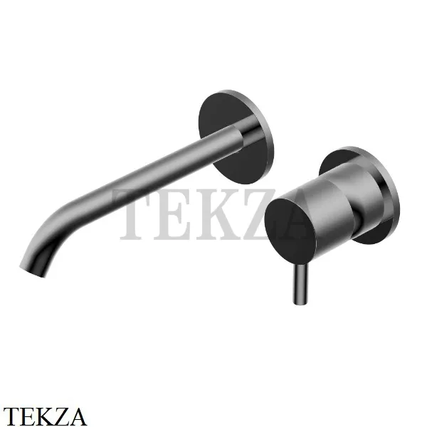 Ritmonio Diametro35 S Смеситель для раковины, внешняя часть PR52AL202 F31, Frosted Black Chrome