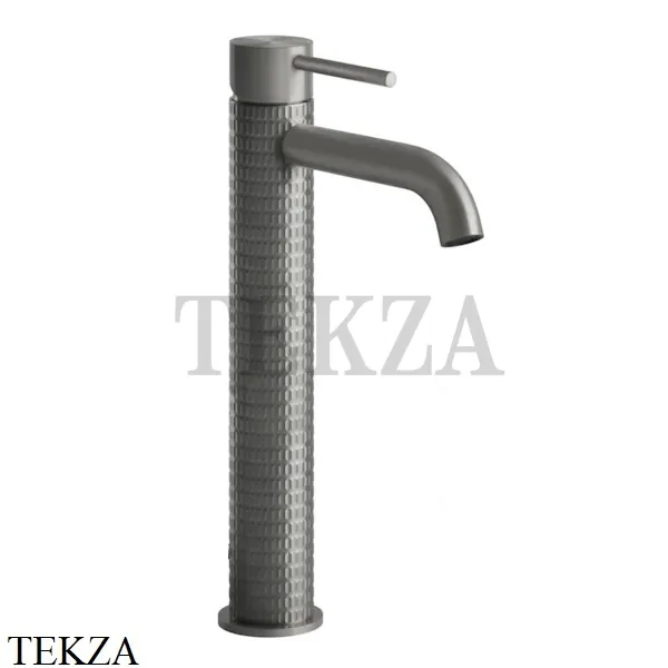 Gessi 316 MECCANICA Смеситель для раковины, без сливного гарнитура 54209-239, Steel Brushed