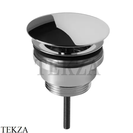 Villeroy & Boch Незапираемый донный клапан с решеткой 87989061, хром глянец