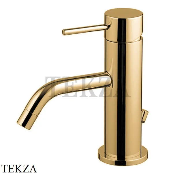 FIMA Carlo Frattini Spillo UP Смеситель для раковины, с гарнитуром F3031OS, Brushed gold