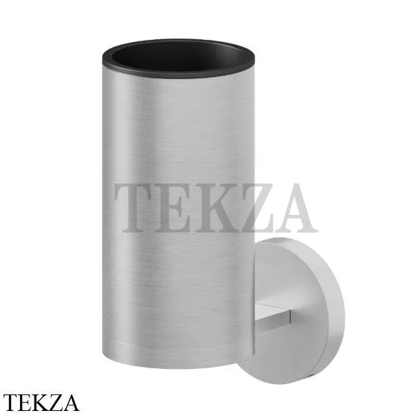 Newform X-Steel 316 Станкан настенный с держателем, сталь 73204X.50.050, INOX Stainless steel